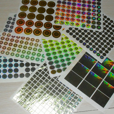 Custom Shapes Brand Protection 3D Holographic Stickers