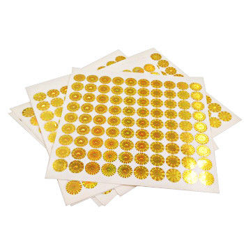 Anti Counterfeiting 2D Tamper Evident Security Labels , Tamper Proof Hologram Stickers