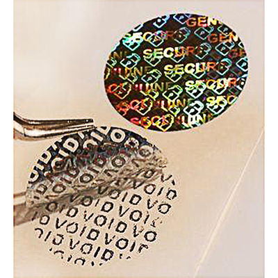 Customize Logo Die Cut Tamper Evident Security Labels
