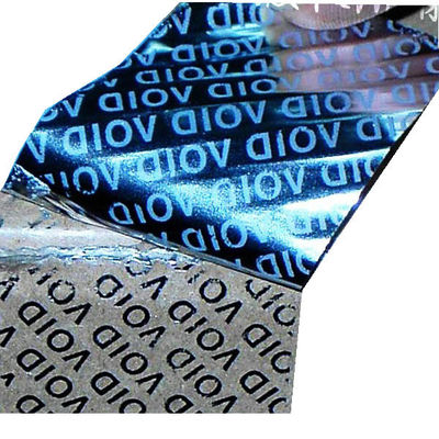 ISO9001 Security Anti Fake Holographic Vinyl Stickers