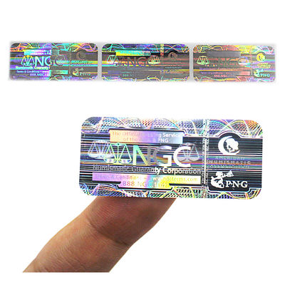 Vinyl QR Code Hologram Tamper Evident Security Labels
