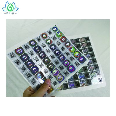 10X10X5cm High Adhesive Anti Fake Tamper Evident Seal Stickers