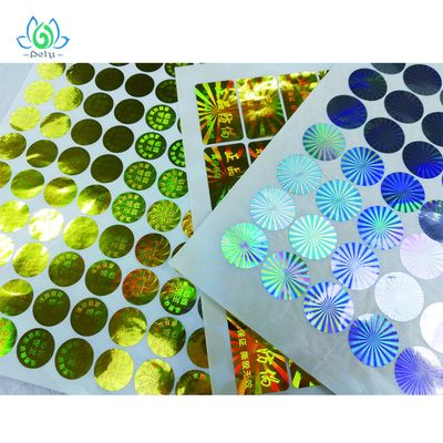 Colorful Tamper Evident Security Labels For Protection