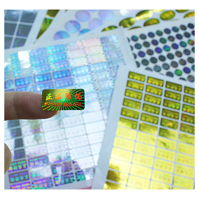 Custom Watermark Hologram Tamper Proof Seal Stickers