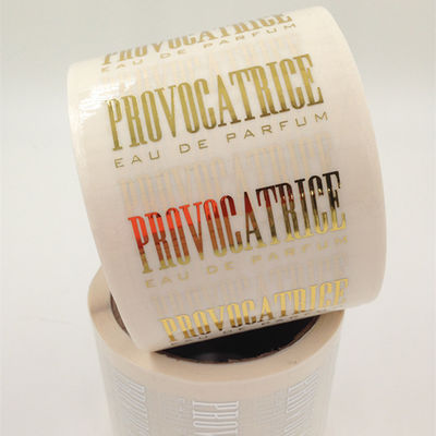 Waterproof Custom Gold Foil Tamper Proof Hologram Stickers