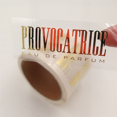 Waterproof Custom Gold Foil Tamper Proof Hologram Stickers