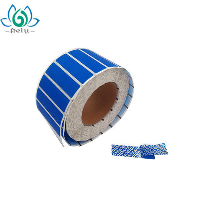 Self Adhesive Private Printing PET Tamper Seal Stickers For Cosmetics