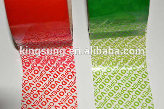 Adhesive BOPP Offer Printing Security Packaging Tape