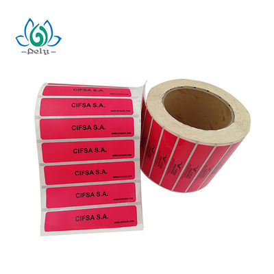 3D Printing Tamper Evident Security Packaging Tape , Custom Warranty Void Stickers