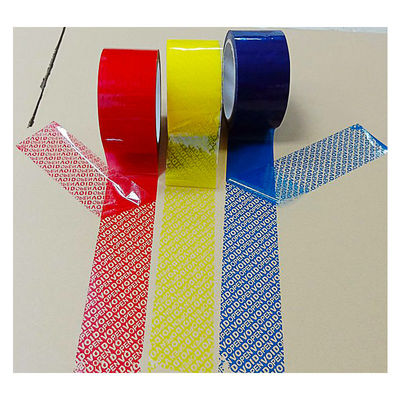 Custom Printed Water Activated  PET Tamper Proof Seal Stickers