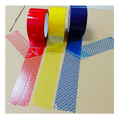 Custom Printed Water Activated  PET Tamper Proof Seal Stickers