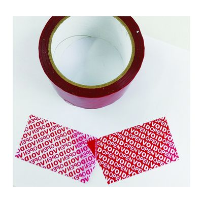Tamper Resistant Single Sided Security Packaging Tape For Box Sealing