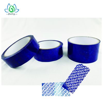 Tamper Resistant Single Sided Security Packaging Tape For Box Sealing