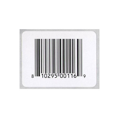 High Adhesive White Color Supermarket Custom Barcode Labels