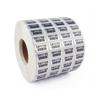 High Adhesive White Color Supermarket Custom Barcode Labels