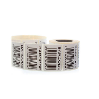 Hot Stamping Silk Screen Custom Barcode Labels In Roll Or In Sheet