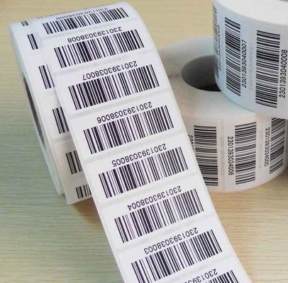 Glossy Offset Printing Cosmetic Custom Barcode Labels