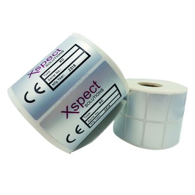 Metal Aluminum Self Adhesive Packaging Labels Stickers packaging seal stickers
