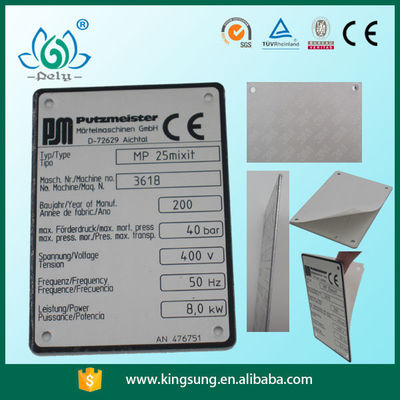 Metal Aluminum Self Adhesive Packaging Labels Stickers packaging seal stickers