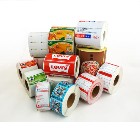 Supermarket Retail Shelf Labels CMYK Blank Price Stickers