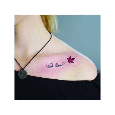 Gold Foil Body Tattoo Sticker