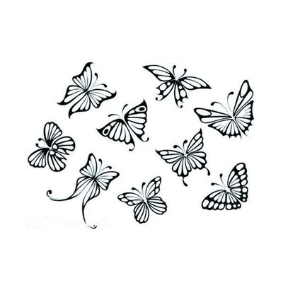 Waterproof EN71 Non Toxic Body Tattoo Sticker , Body Art Stickers