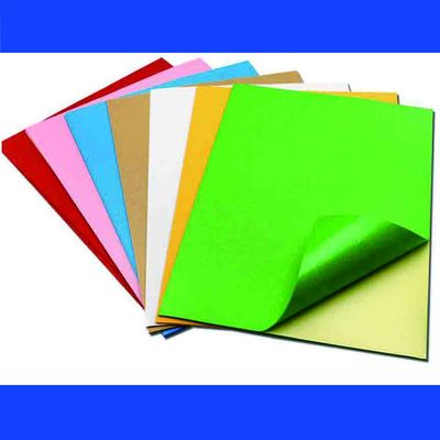 UV Printing 297 x 210mm A4 Printable Sticker Paper , blank sticker paper