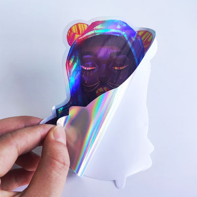 Vinyl Holographic Tamper Seal Stickers