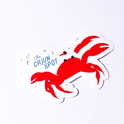 OEM CMY Printing Hot Stamping Foil Self Adhesive Sticker Paper