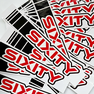 Holographic Waterproof Custom Die Cut Vinyl Stickers Self Adhesive Die Cut Sheet Labels