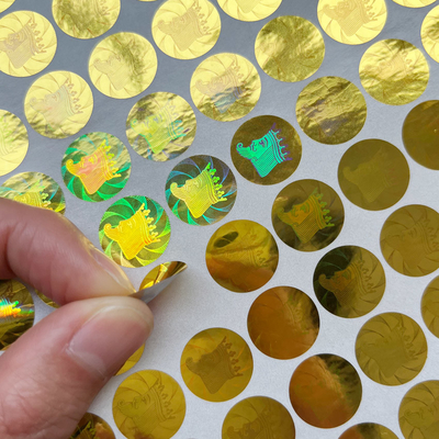3D Printing Tamper Seal Stickers Hologram Sticker Label Carton Sealing