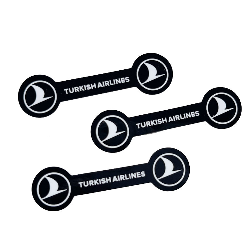UV Resist Waterproof PVC Self Adhesive Label Split Back Printed Logo Die Cut Vinyl Sticker